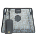 FENDI Zucca Mesh Leather Small Peekaboo Defender Bag Cover 7AR717