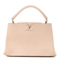 Louis Vuitton Taurillon Capucines MM Petale