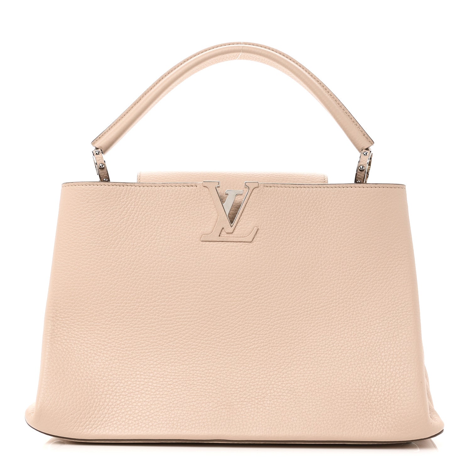 Louis Vuitton Taurillon Capucines MM Petale