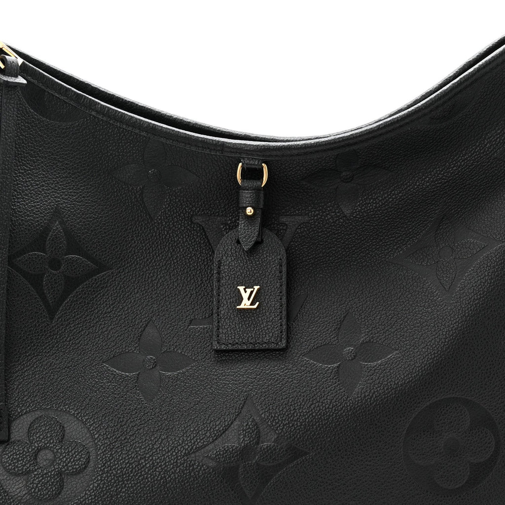 Louis Vuitton Empreinte Monogram Giant CarryAll MM Black