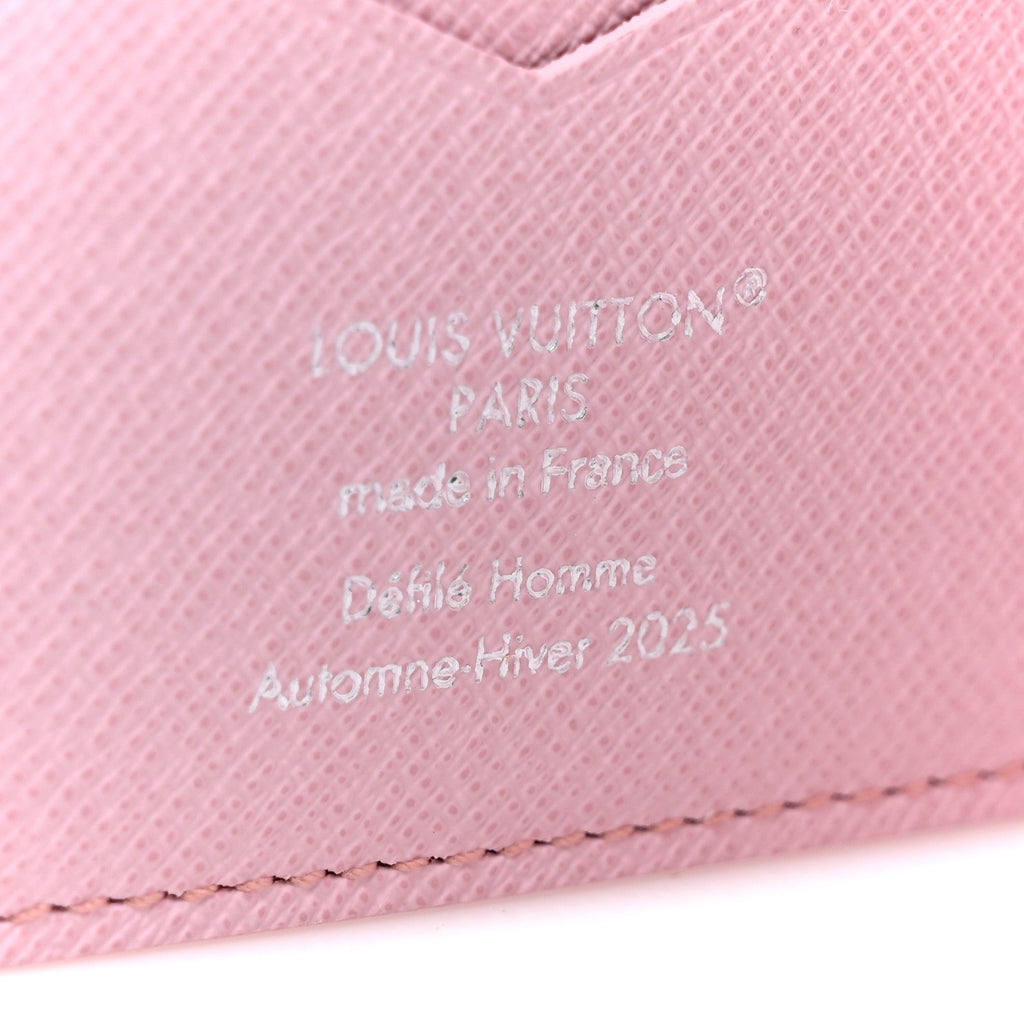 Louis Vuitton Monogram Paris Tokyo Pocket Organizer NM Pink