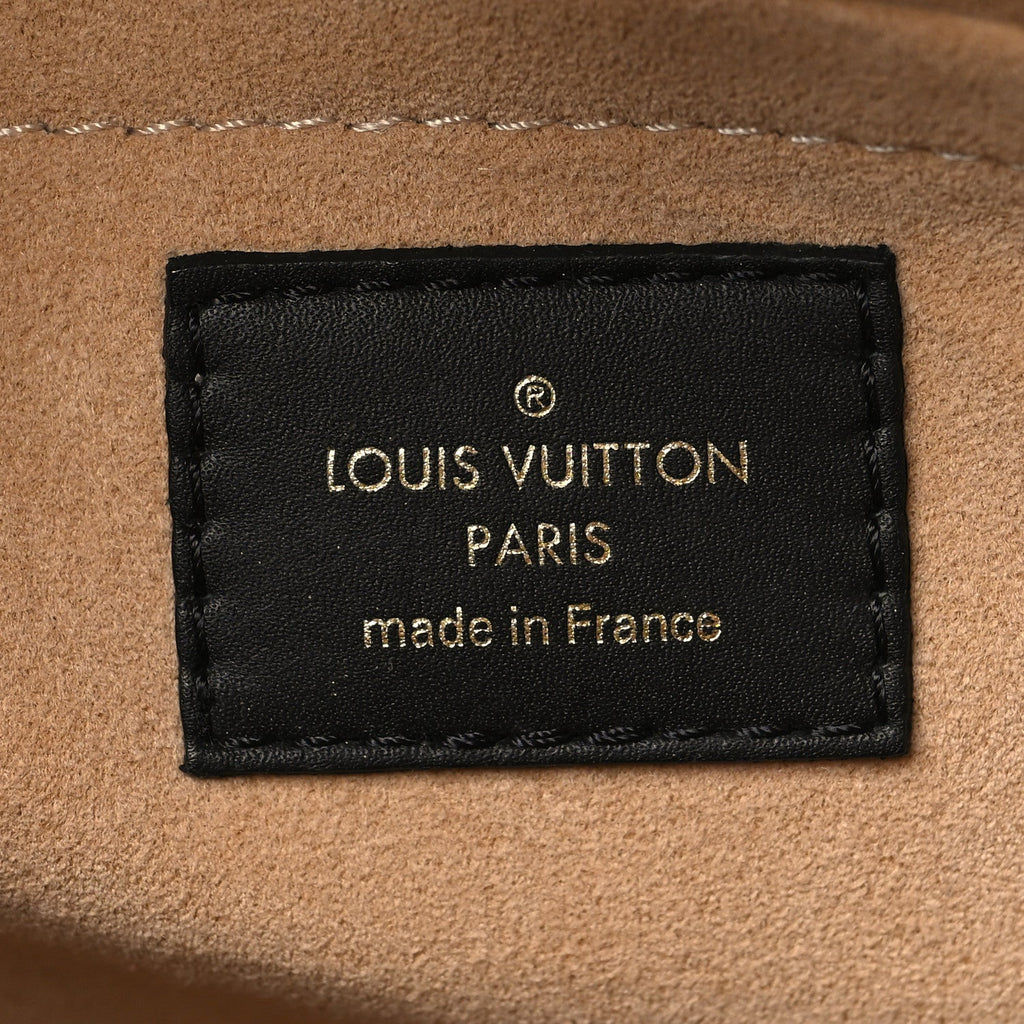 Louis Vuitton Calfskin Monogram On My Side Pirate Red