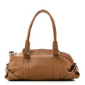Prada Soft Calf Top Handle Satchel Brown