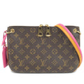 Louis Vuitton Monogram Lorette Shoulder Bag Hot Pink M44053