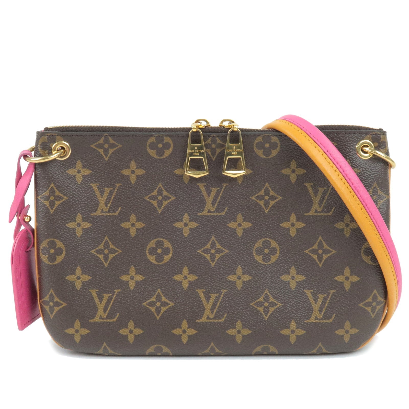 Louis Vuitton Monogram Lorette Shoulder Bag Hot Pink M44053