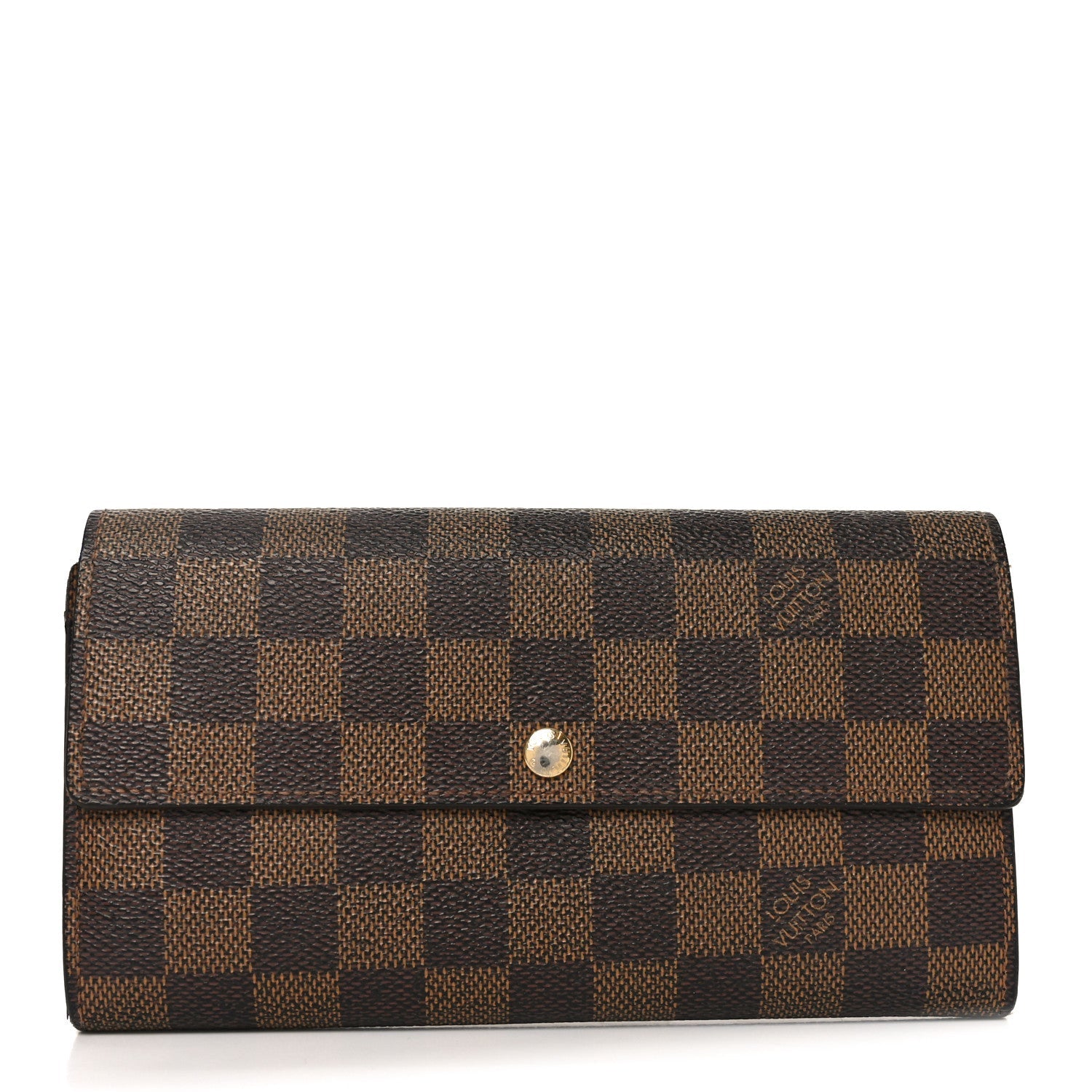 Louis Vuitton Damier Ebene Sarah Wallet
