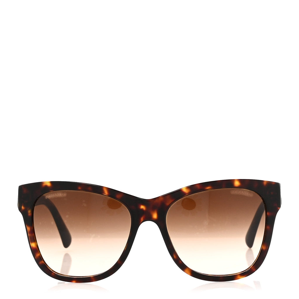 Acetate Runway Square Sunglasses 5380 Dark Tortoise