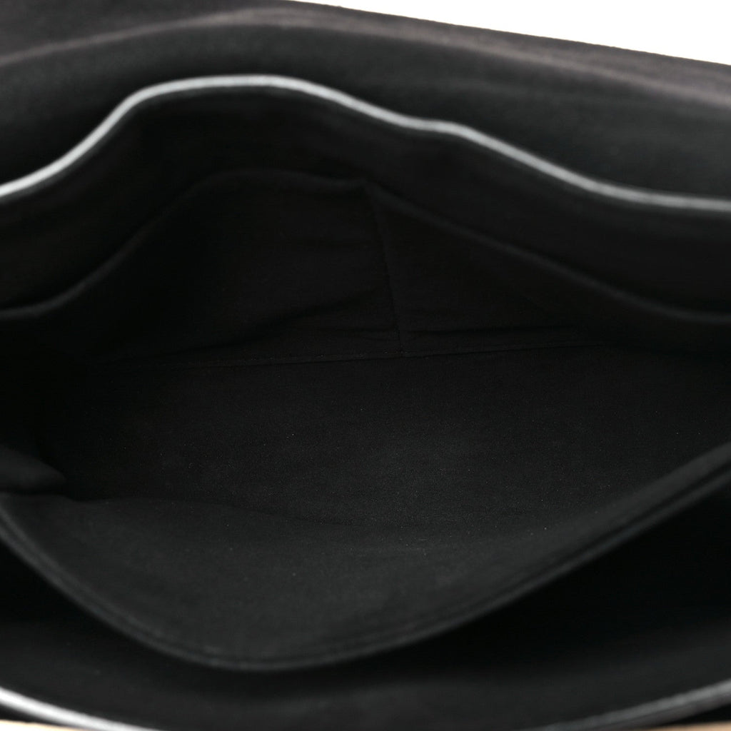 Louis Vuitton Soft Calfskin My Lockme Top Handle Vanille Black