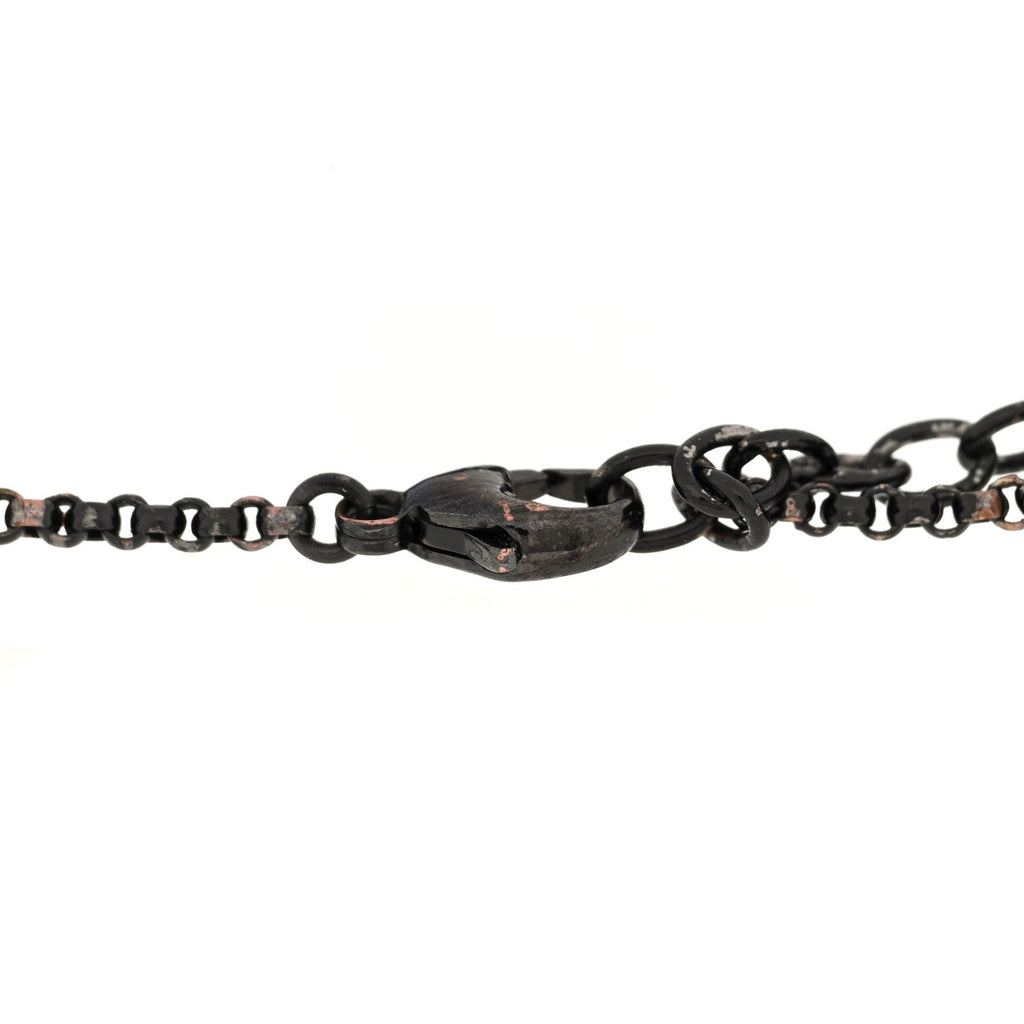 Louis Vuitton Metal Enamel Monogram Party Bracelet Black Multicolor