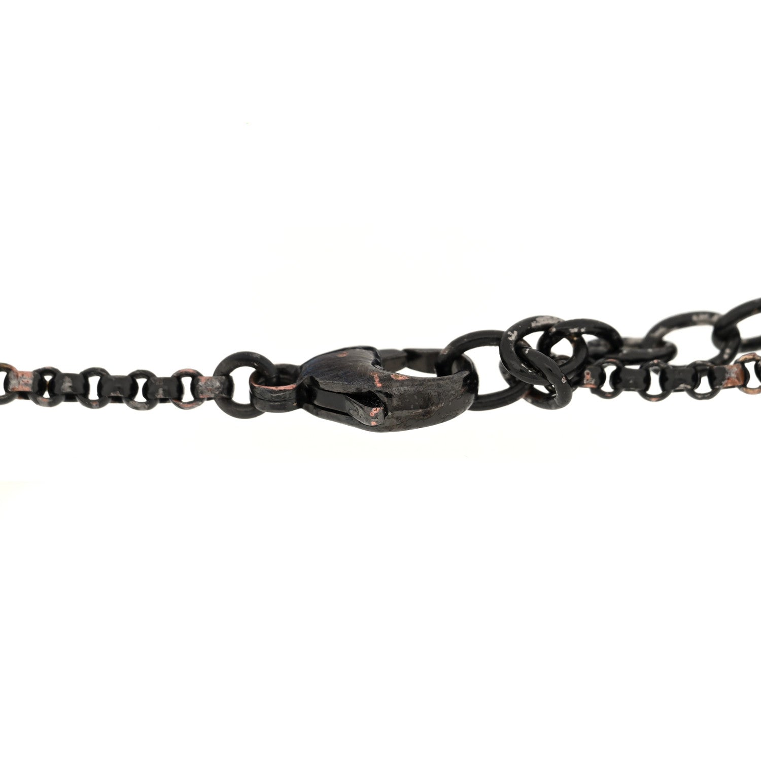 Louis Vuitton Metal Enamel Monogram Party Bracelet Black Multicolor