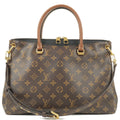 Louis Vuitton Monogram Pallas 2Way Hand Bag Noir M41064