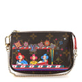 Louis Vuitton Monogram 2020 Christmas Animation Bumper Cars Mini Pochette Accessories Coquelicot