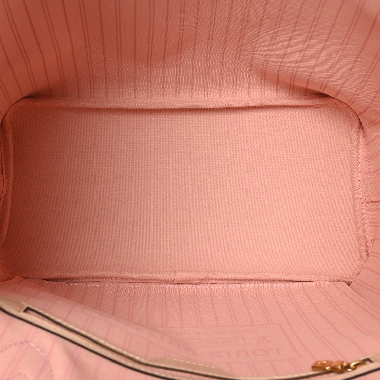 Louis Vuitton Damier Azur Braided Neverfull MM Pink