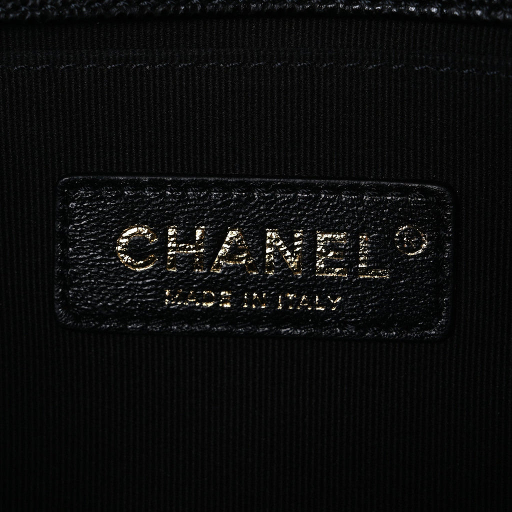 Chanel Caviar Quilted Medium Boy Flap Black