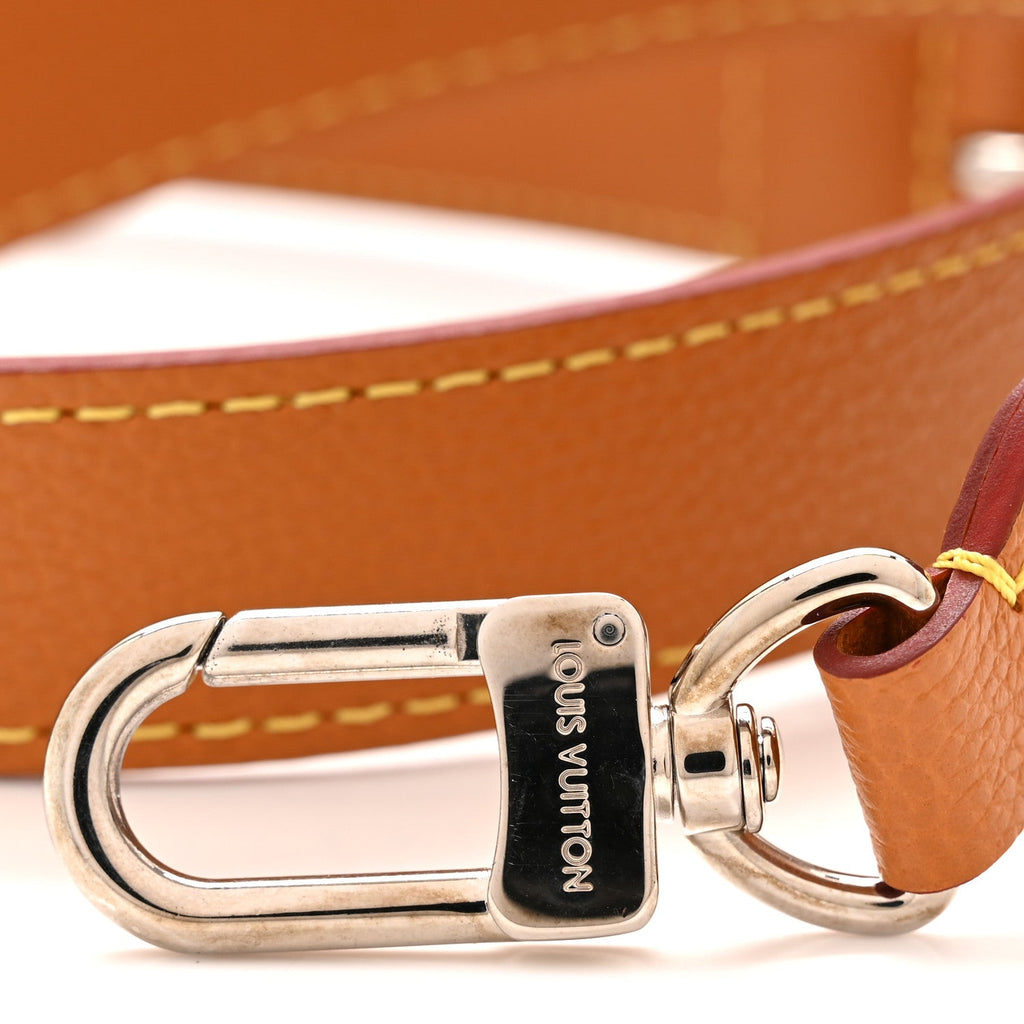 Louis Vuitton Grained Calfskin Marelle Strap Honey Miel