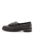 Lambskin Quilted CC Turnlock Loafers 38.5 Dark Brown