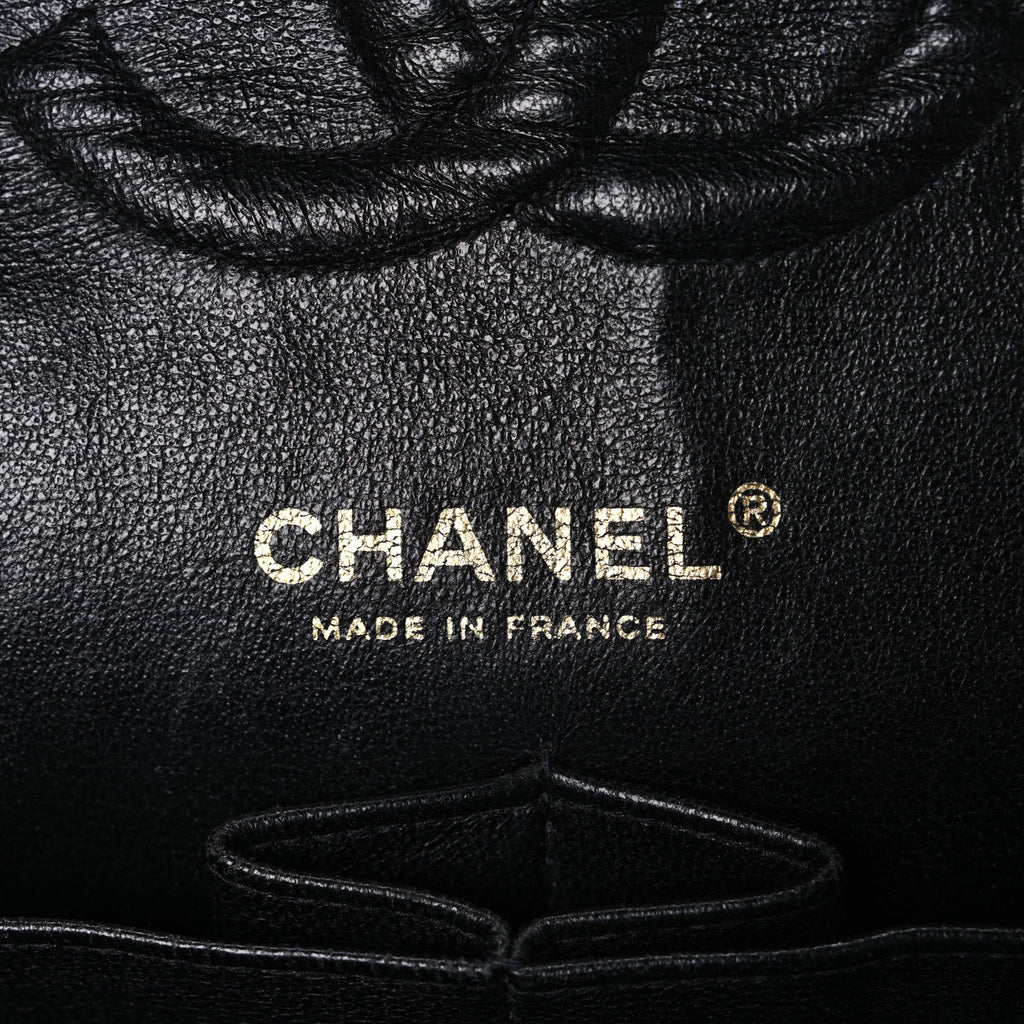 Chanel Caviar Quilted Medium Double Flap Black