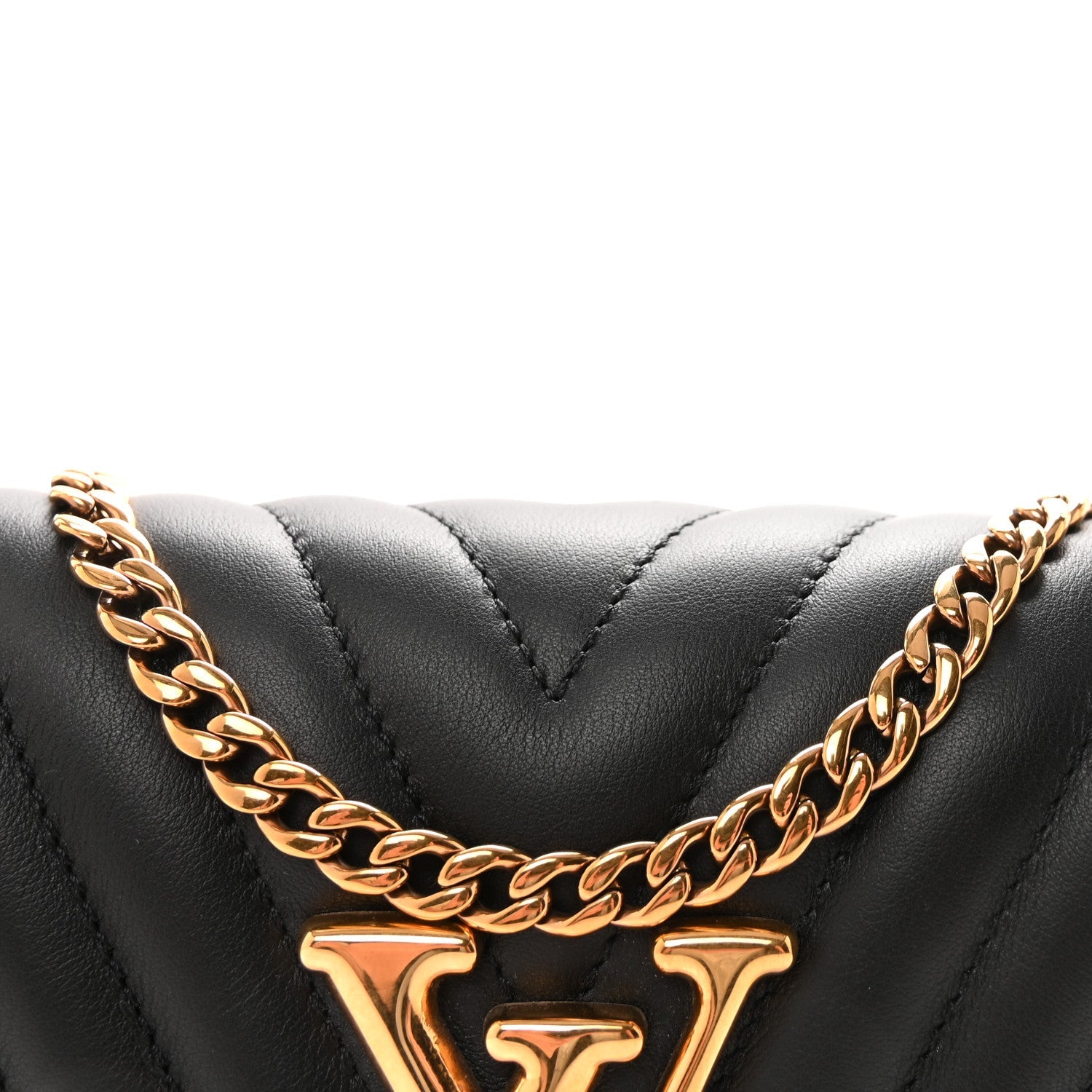 Louis Vuitton Calfskin New Wave Multi Pochette Black