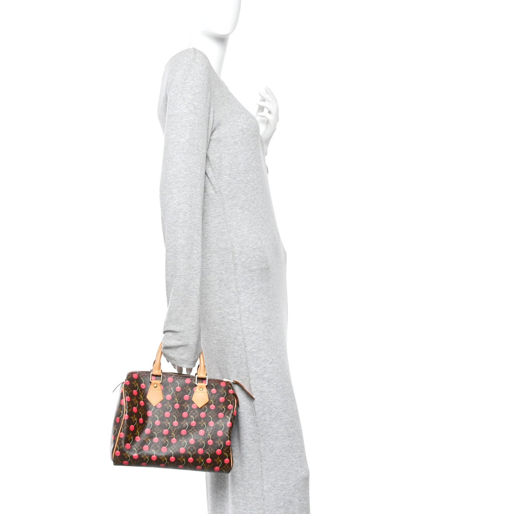 Louis Vuitton Monogram Cerises Speedy 25