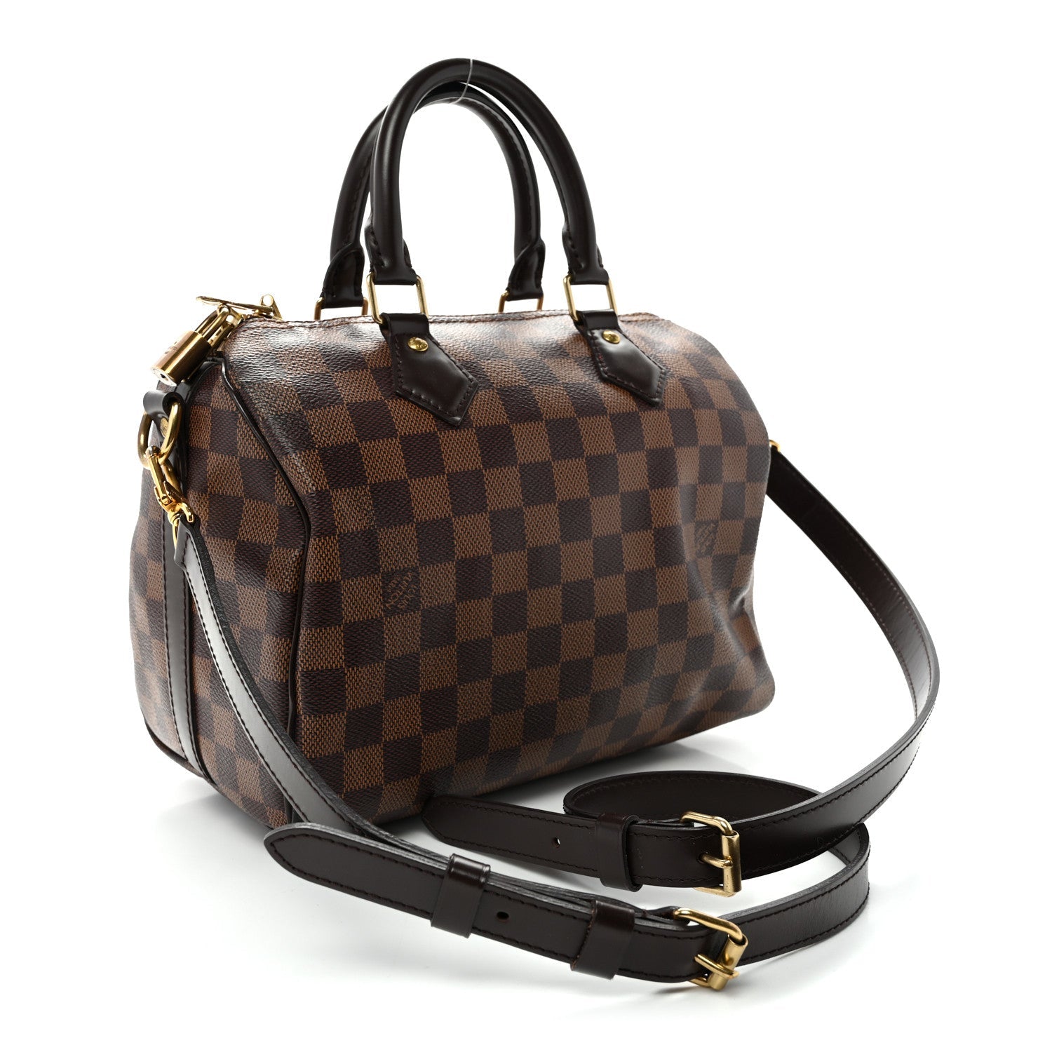 Louis Vuitton Damier Ebene Speedy Bandouliere 25