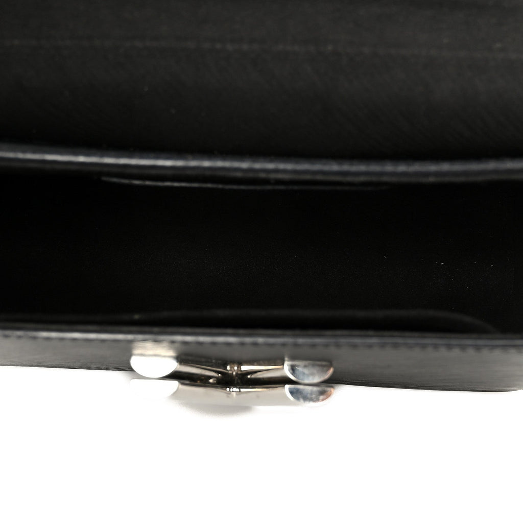 Louis Vuitton Epi Twist Shoulder Bag MM Black