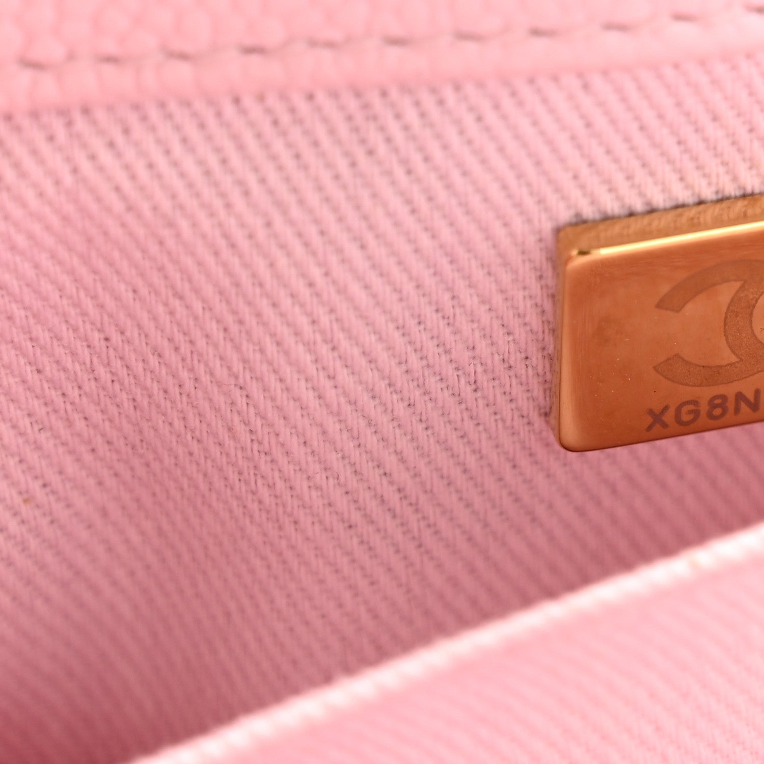 Chanel Caviar Quilted Medium Business Affinity Flap Light Pink