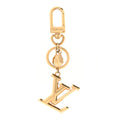 Louis Vuitton LV Facettes Bag Charm Key Holder Gold