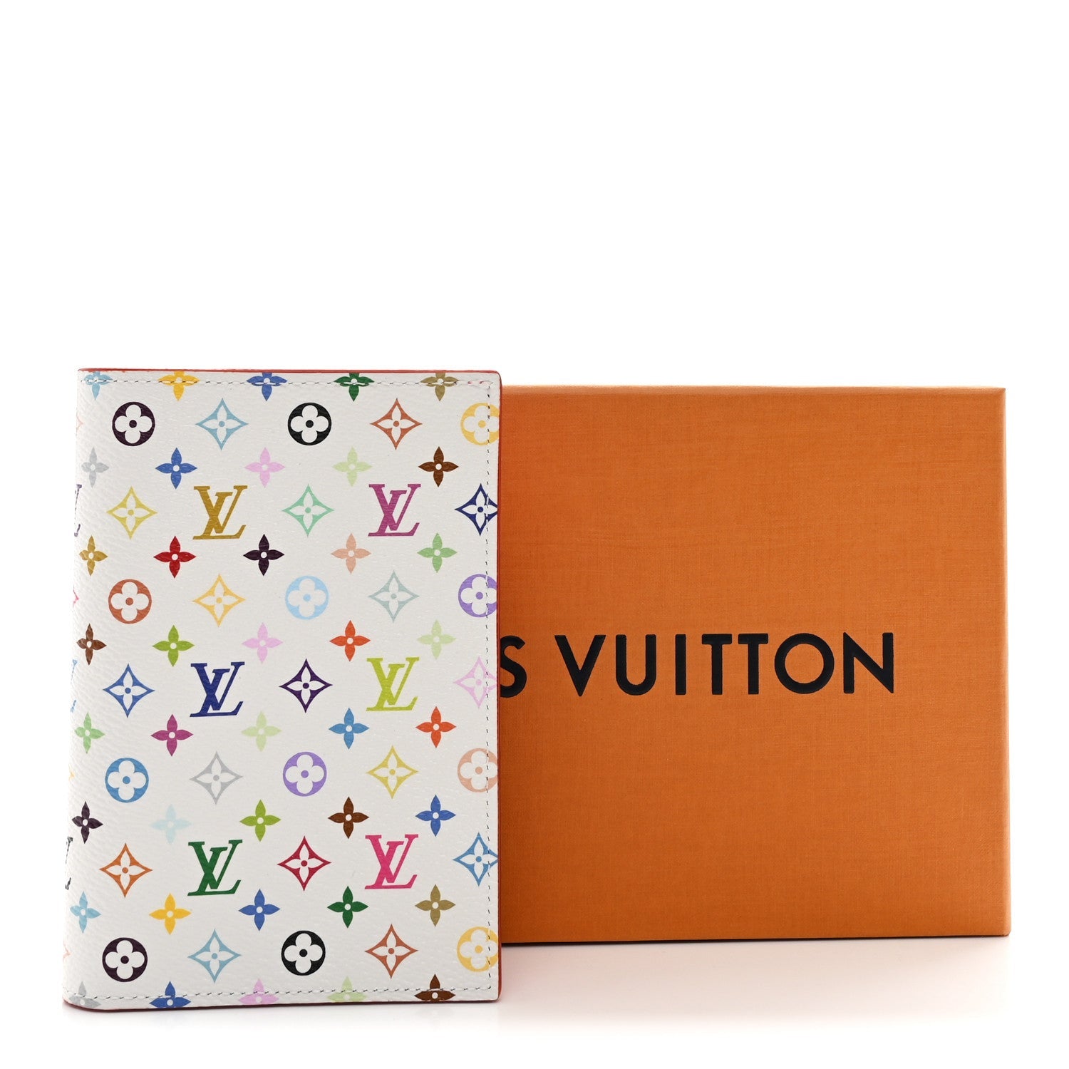 Louis Vuitton LV X TM Monogram Multicolor Passport Cover White
