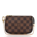 Louis Vuitton Damier Ebene Mini Pochette Accessories