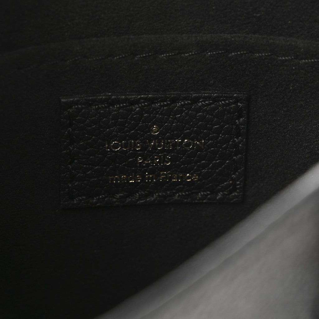 Louis Vuitton Empreinte Monogram Giant Petit Sac Plat Black
