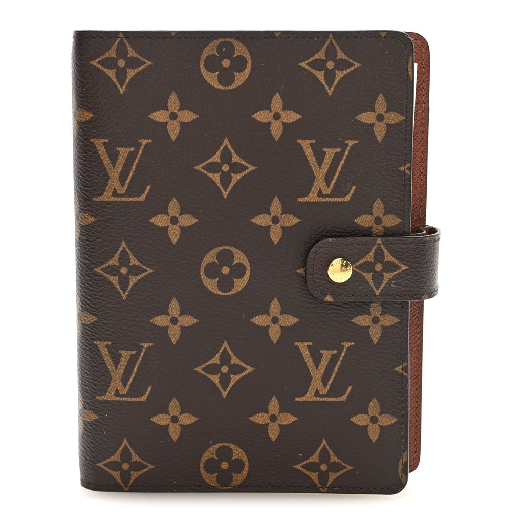 Louis Vuitton Monogram Medium Ring Agenda Cover