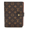 Louis Vuitton Monogram Medium Ring Agenda Cover