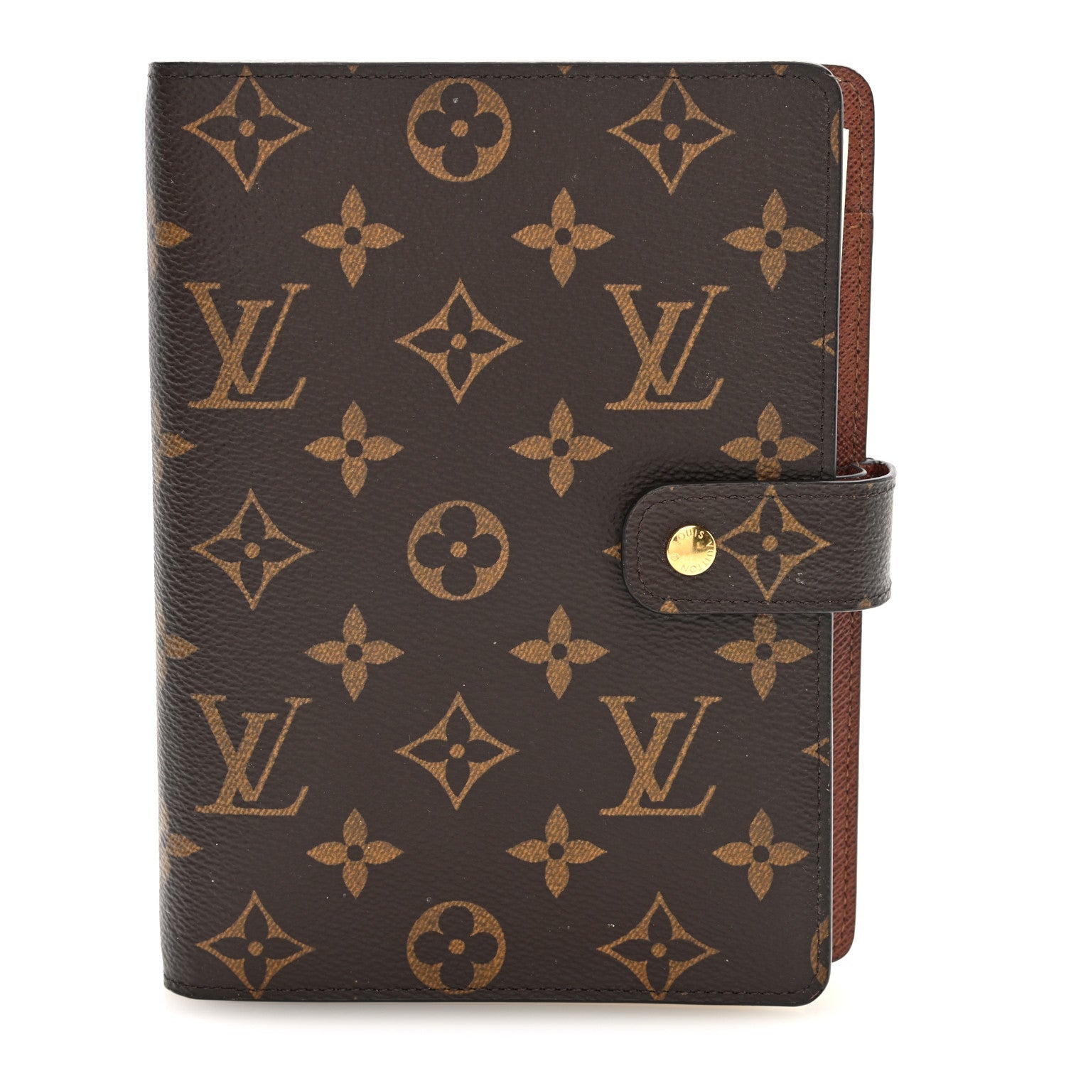Louis Vuitton Monogram Medium Ring Agenda Cover