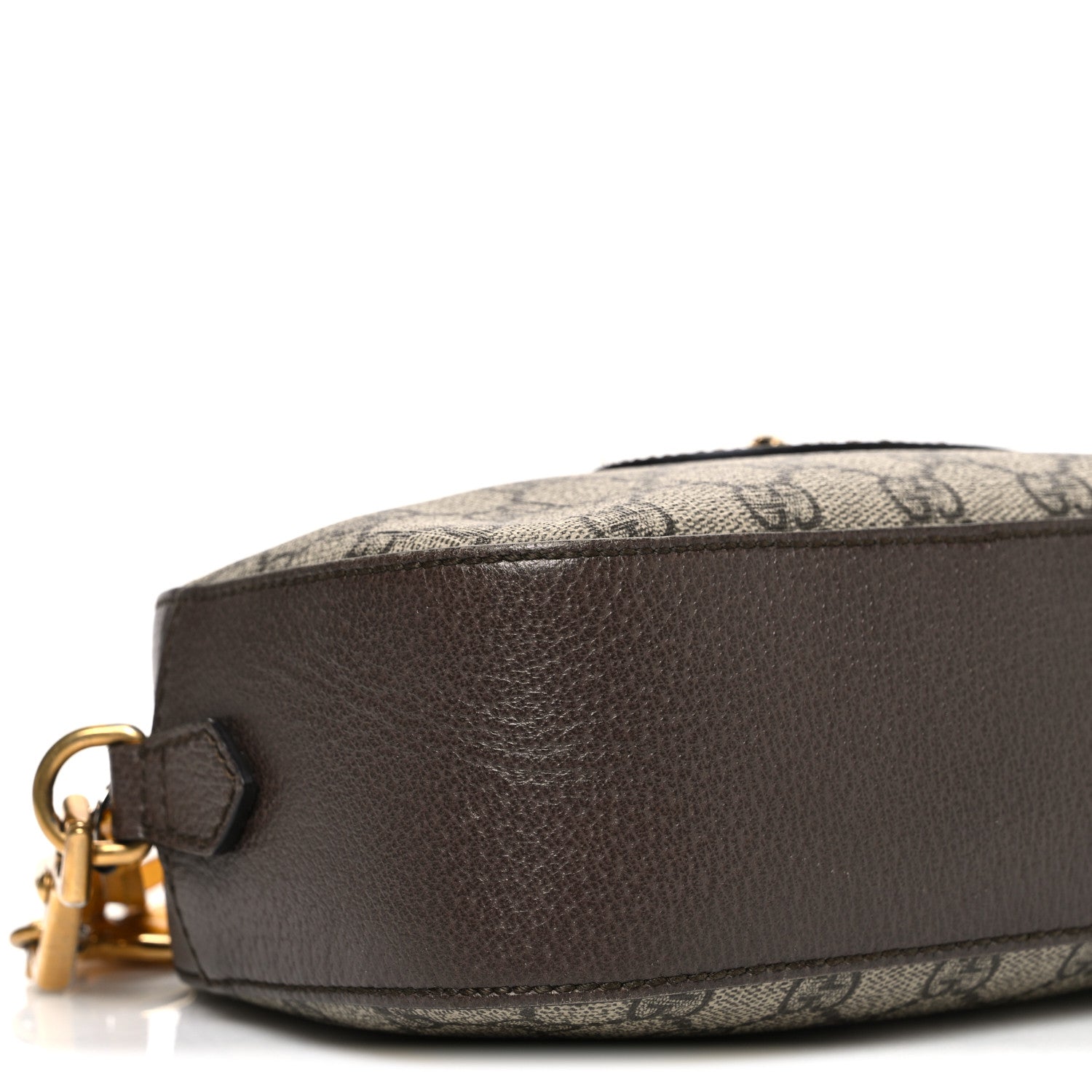 Gucci GG Supreme Monogram Web Neo Vintage Shoulder Bag Beige New Acero Crop