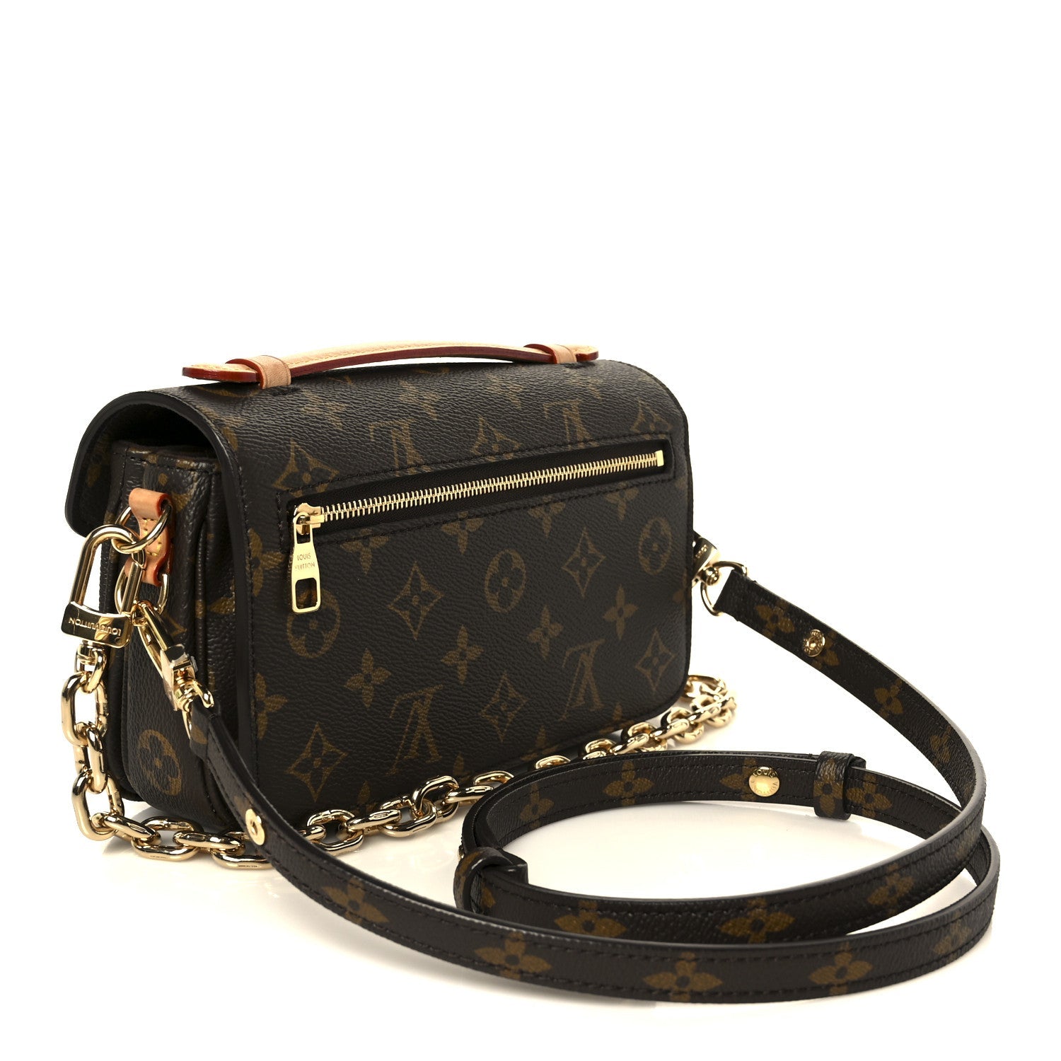 Louis Vuitton Monogram Pochette Metis East West