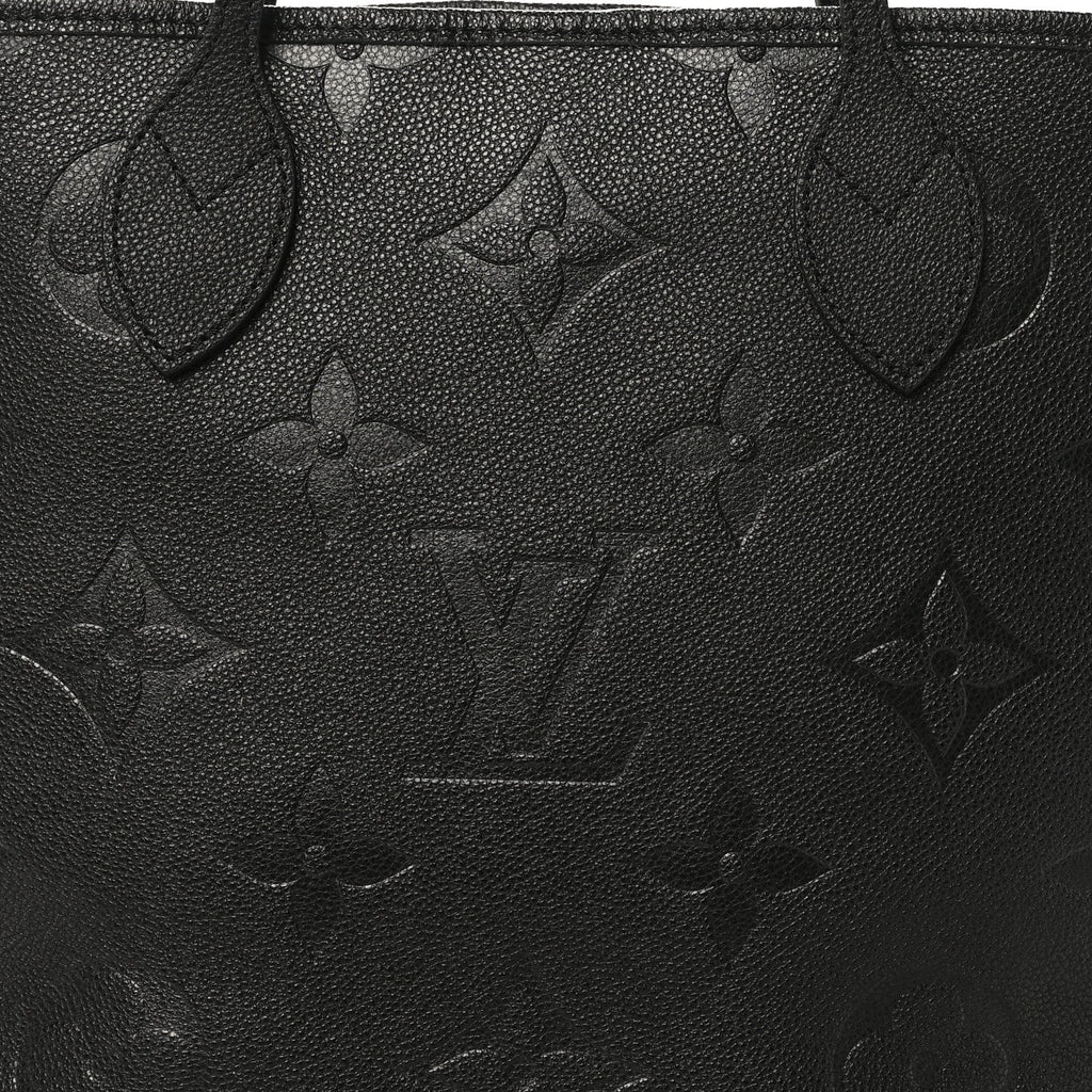 Louis Vuitton Empreinte Monogram Giant Neverfull MM Black