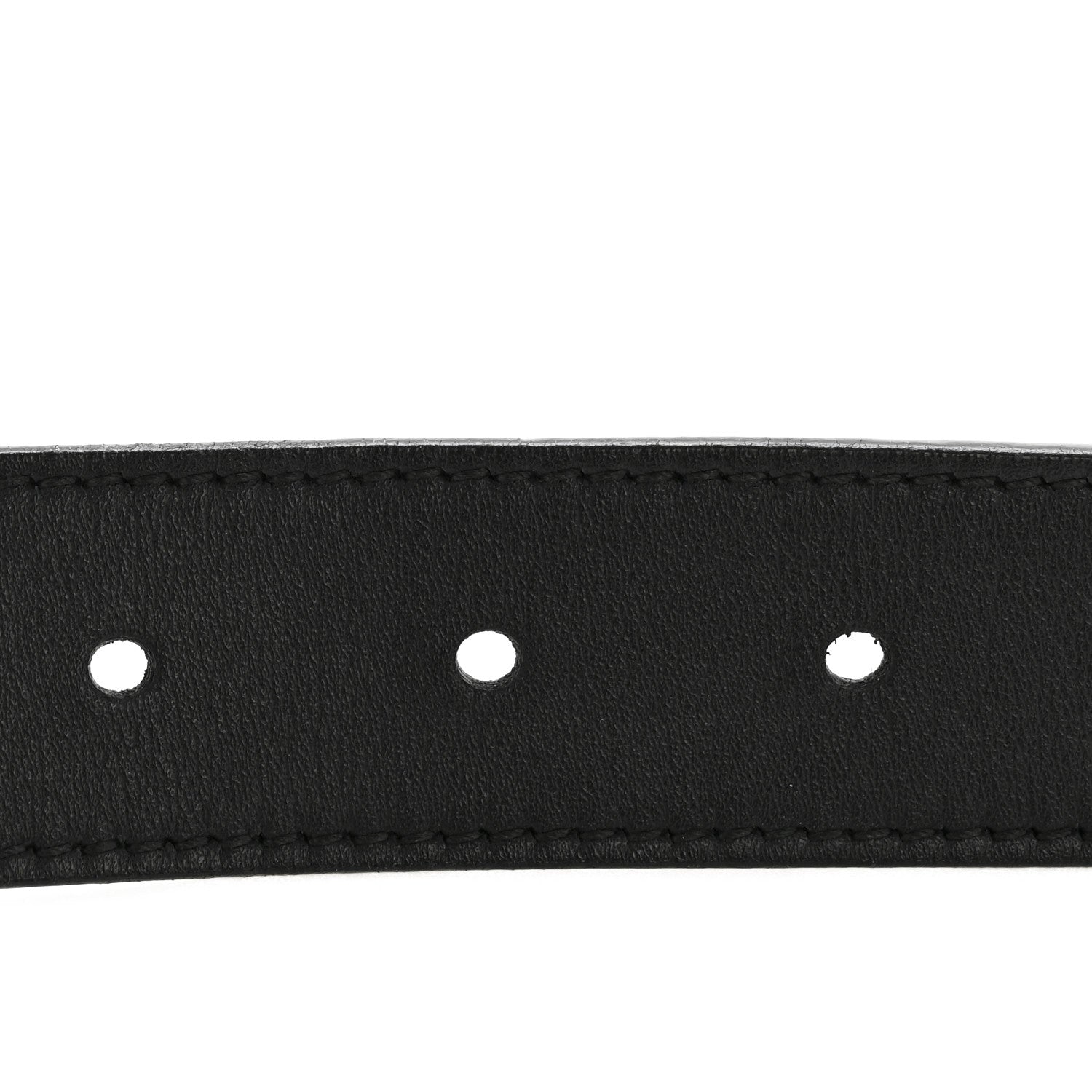 Gucci Calfskin Double G 30mm Belt 85 34 Black