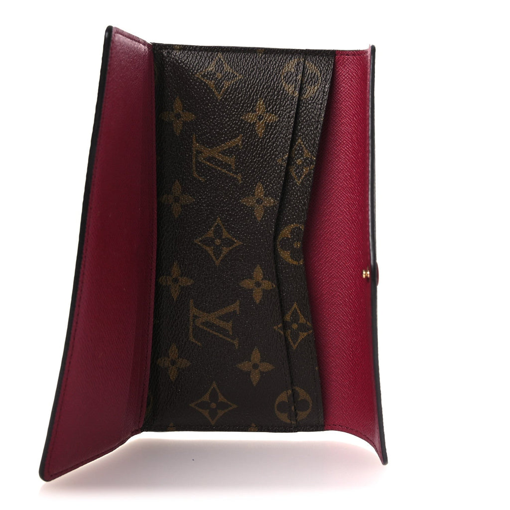 Louis Vuitton Monogram Josephine Wallet Fuchsia