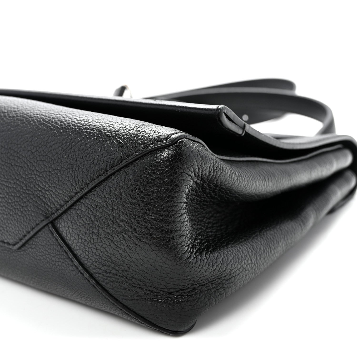 Louis Vuitton Soft Calfskin Lockme II Top Handle Black