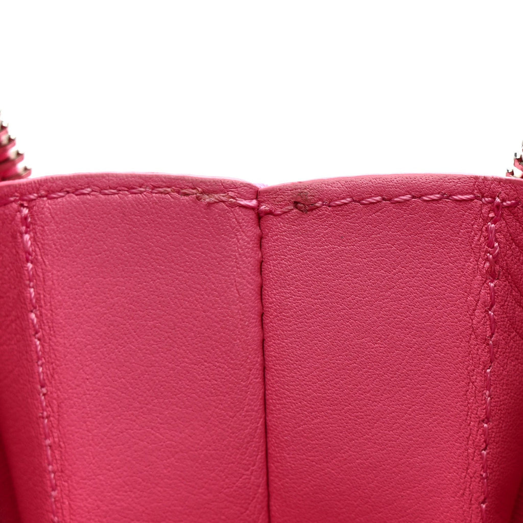 Chanel Patent Round As Earth Evening Bag Pink