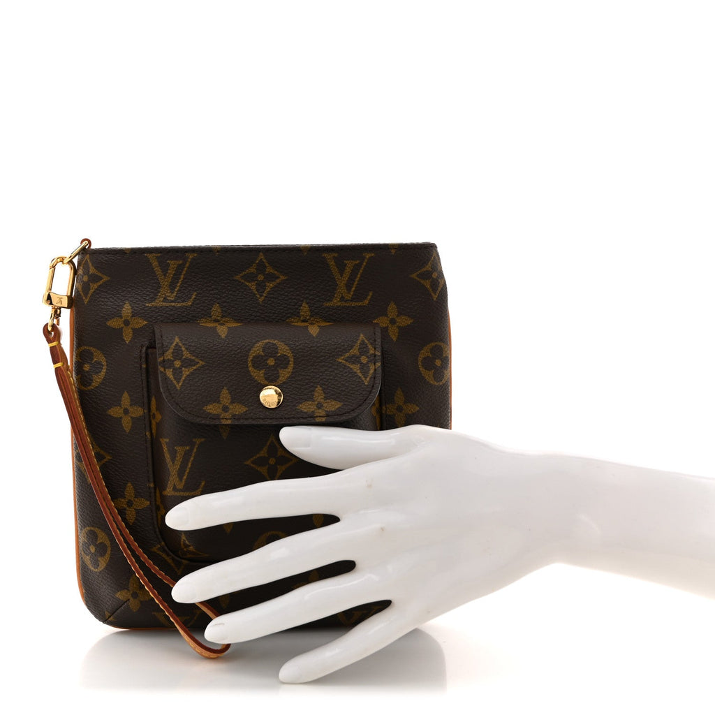 Louis Vuitton Monogram Partition Wristlet