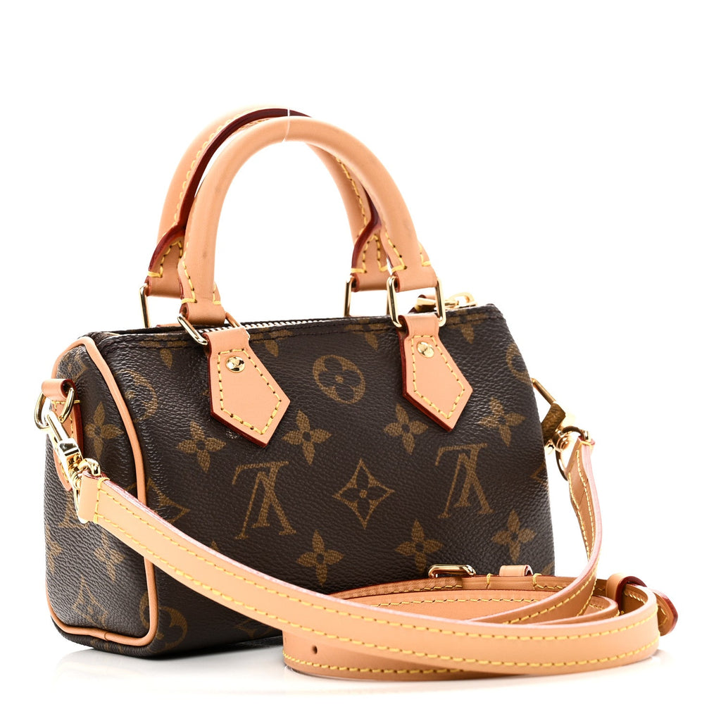 Louis Vuitton Monogram Nano Speedy Bandouliere