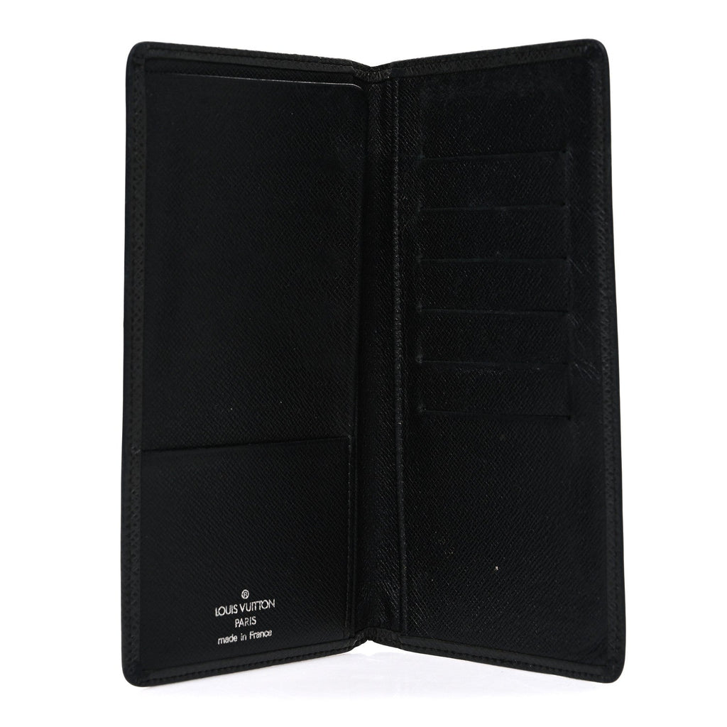 Louis Vuitton Epi Brazza Wallet Black