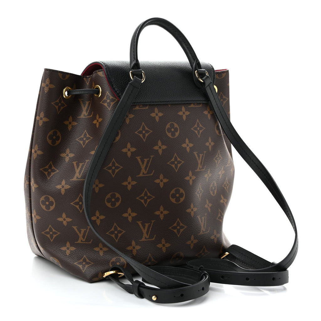 Louis Vuitton Monogram Montsouris PM Black