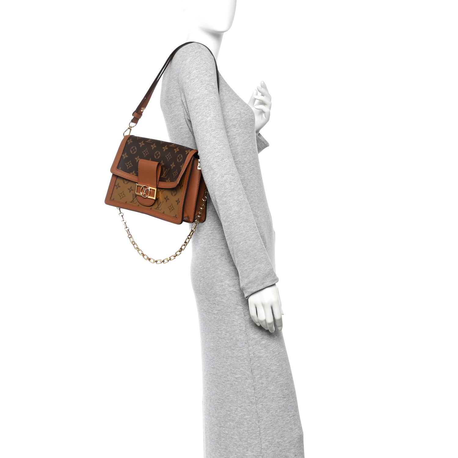 Louis Vuitton Reverse Monogram Dauphine MM