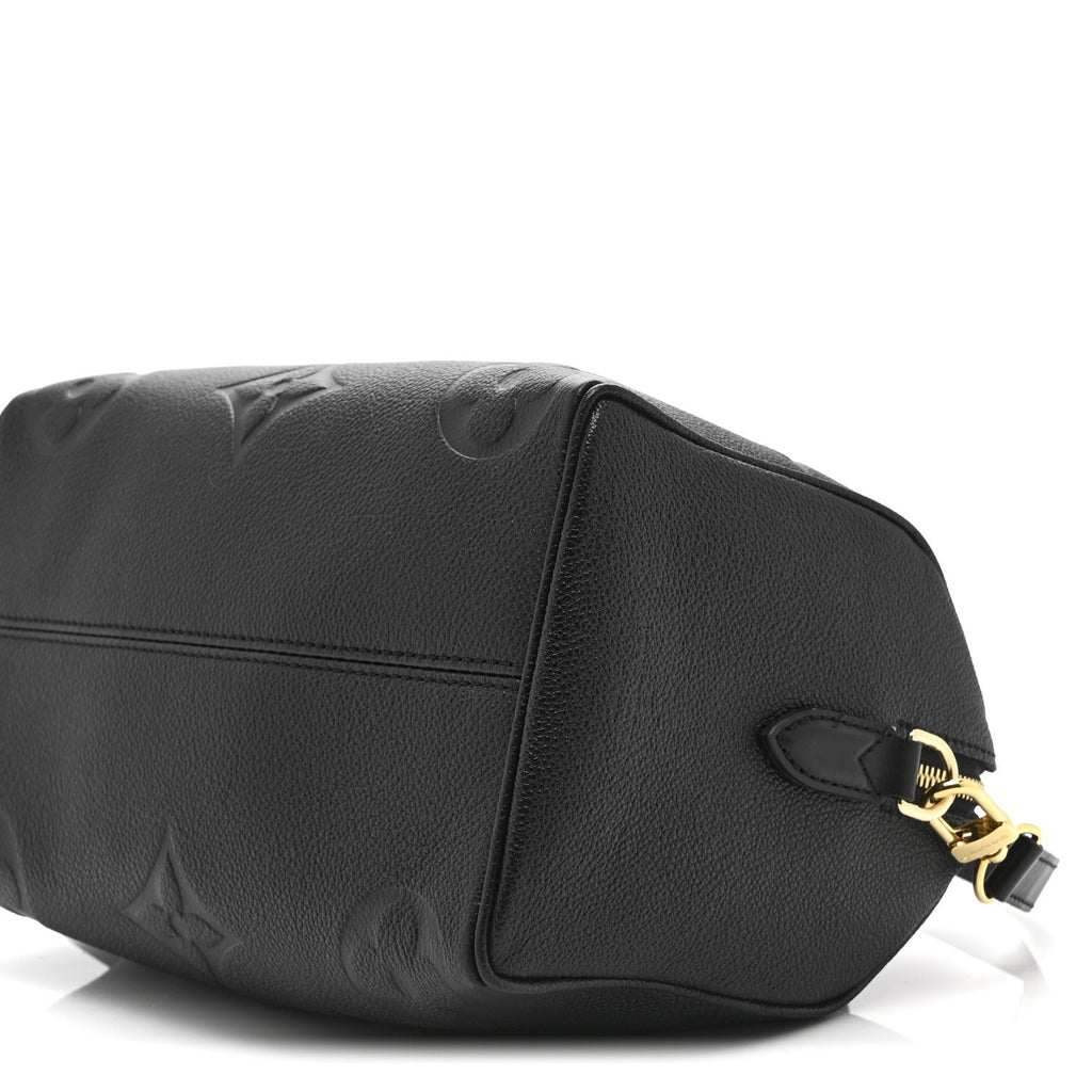 Louis Vuitton Empreinte Monogram Giant Speedy Bandouliere 25 Black