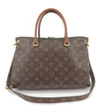 Louis Vuitton Monogram Pallas 2Way Hand Bag Noir M41064