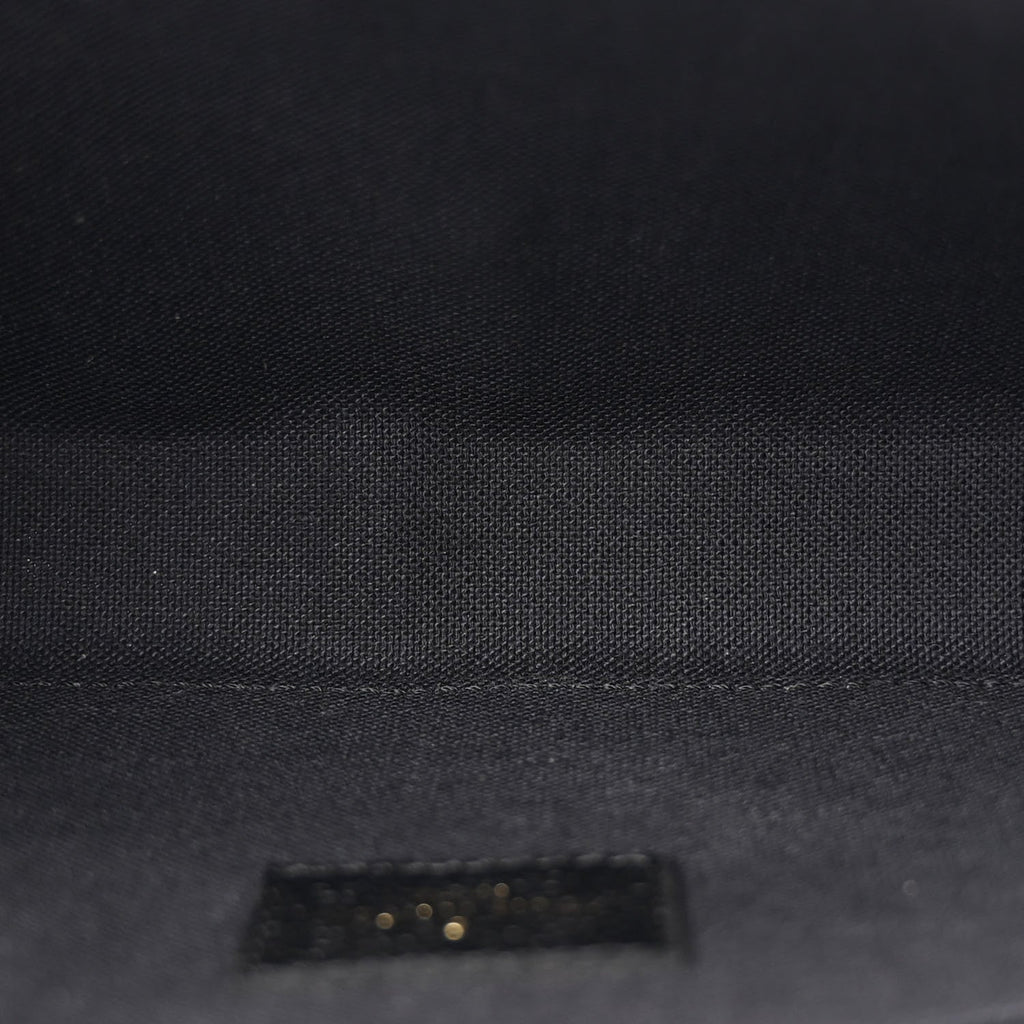 Louis Vuitton Empreinte Pochette Felicie Chain Wallet Black