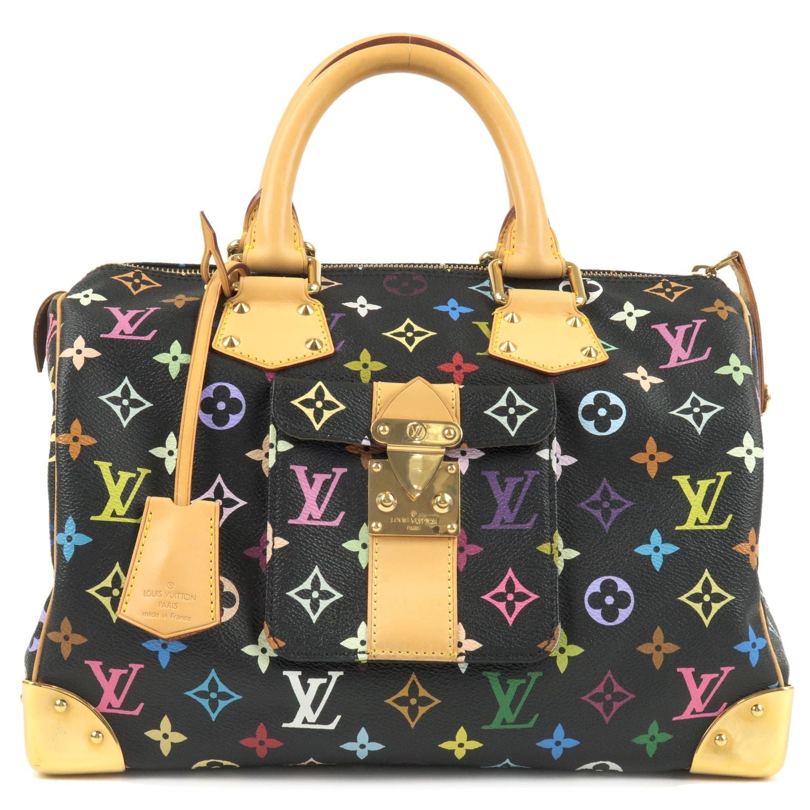 Louis Vuitton Monogram Multi Color Speedy 30 Hand Bag M92642