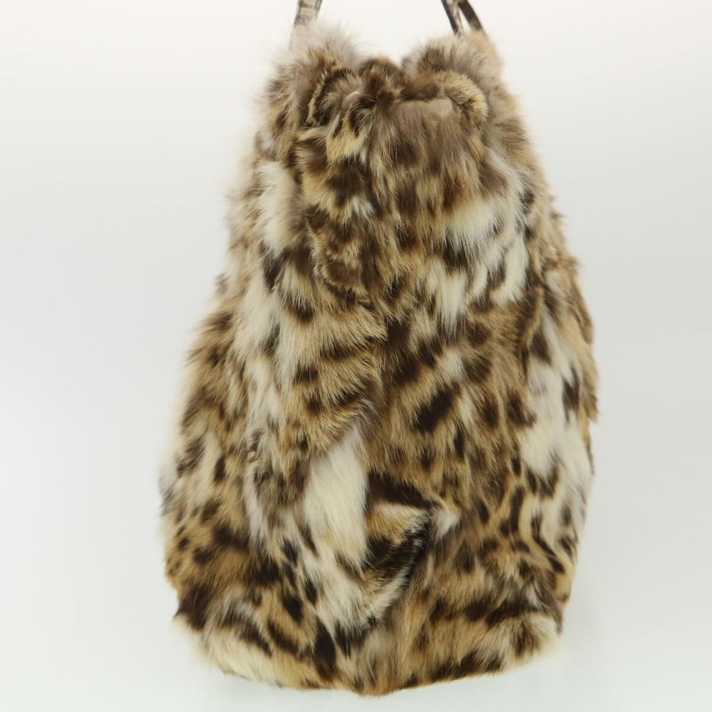 FENDI Pattern Tote Bag fur Brown 36778BH005010  36403